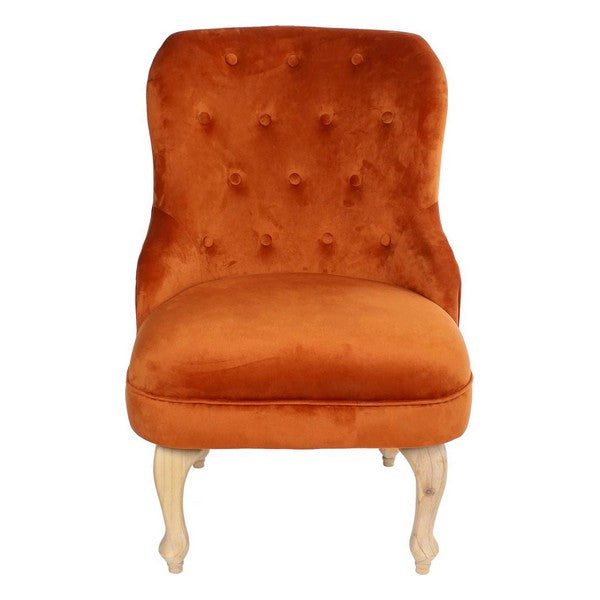 Poltrona DKD Home Decor Poliestere Legno (60 x 67 x 92 cm)