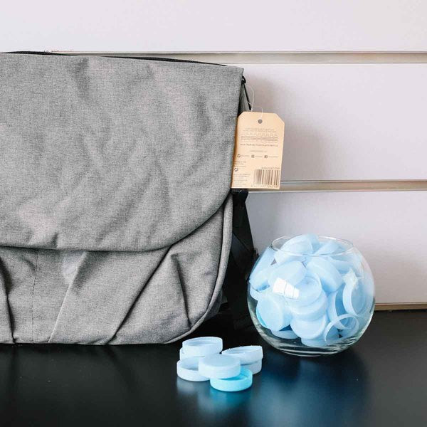 Borsa a tracolla KSIX RPET Grigio