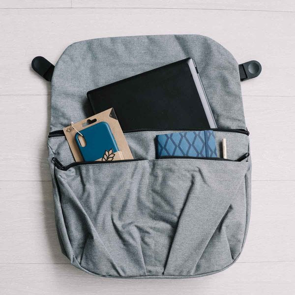 Borsa a tracolla KSIX RPET Grigio