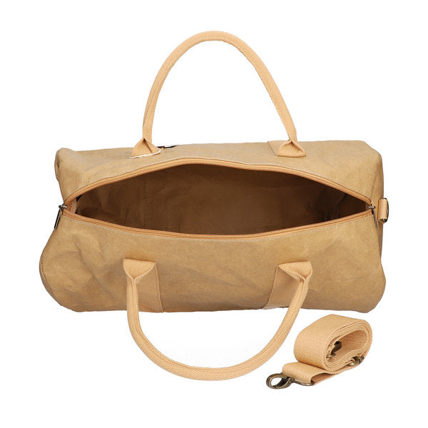 Borsa sportiva KSIX WeekendBag Carta kraft ecologica Marrone
