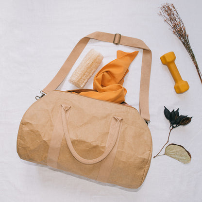 Borsa sportiva KSIX WeekendBag Carta kraft ecologica Marrone