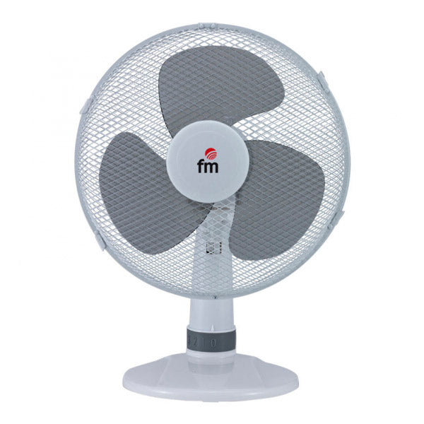 Ventilatore da tavolo Grupo FM S130 30 cm 3A 35W Bianco