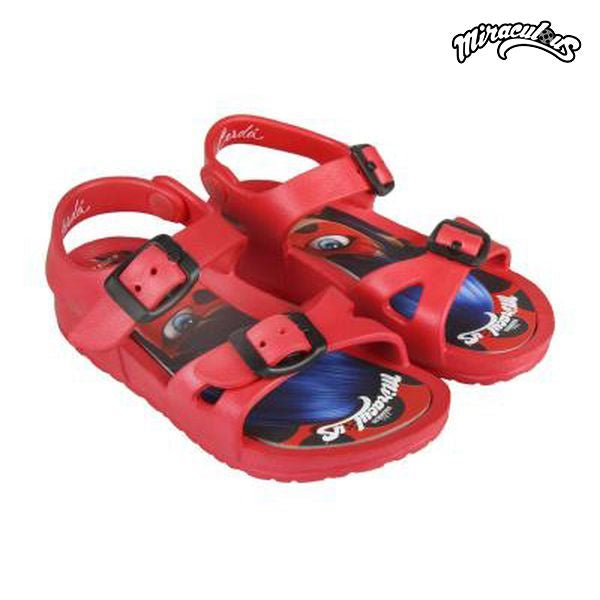 Sandali da spiaggia Lady Bug 73062 Rosso