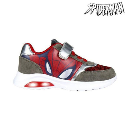 Scarpe da ginnastica LED Spiderman 73600 Rosse