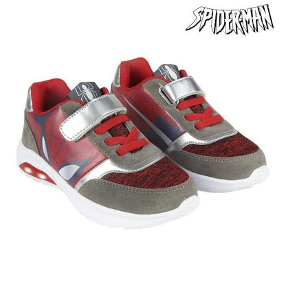 Scarpe da ginnastica LED Spiderman 73600 Rosse