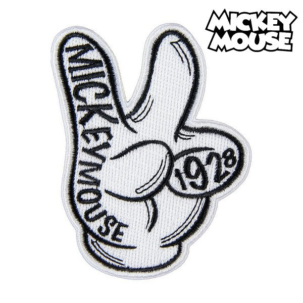 Patch Topolino Bianco in Poliestere