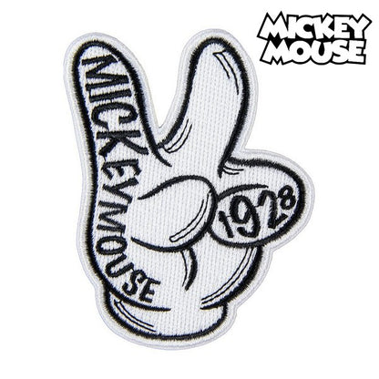 Patch Topolino Bianco in Poliestere