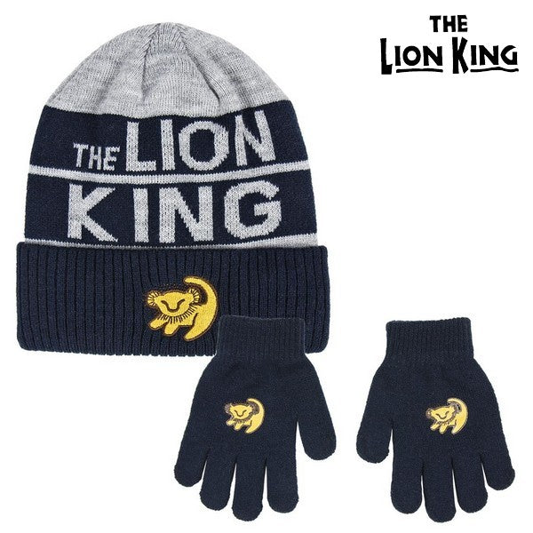 Cappello e Guanti Il Re Leone 74324 Grigio (2 Pz)