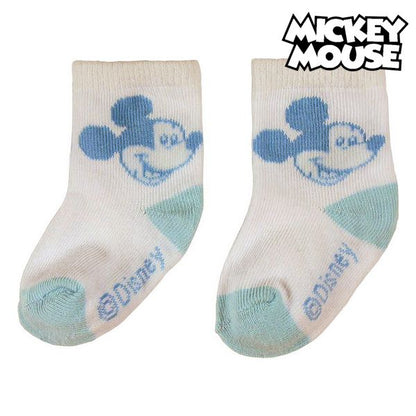 Set Regalo Neonato Topolino 75544 Azzurro Bianco (5 Pz)