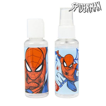 Borsa da Toilette Scuola Spiderman (6 pezzi) Rosso Blu