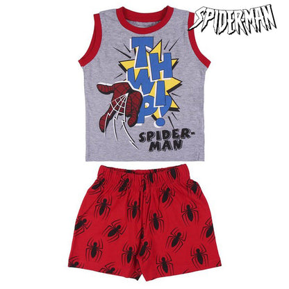 Pigiama per bambini Spiderman Grigio