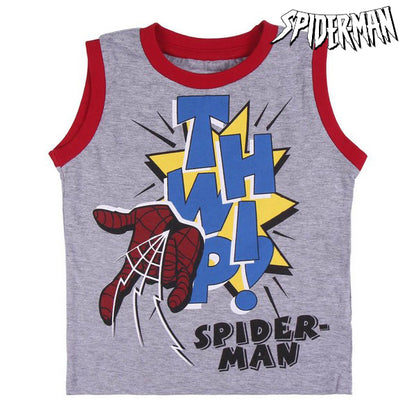 Pigiama per bambini Spiderman Grigio