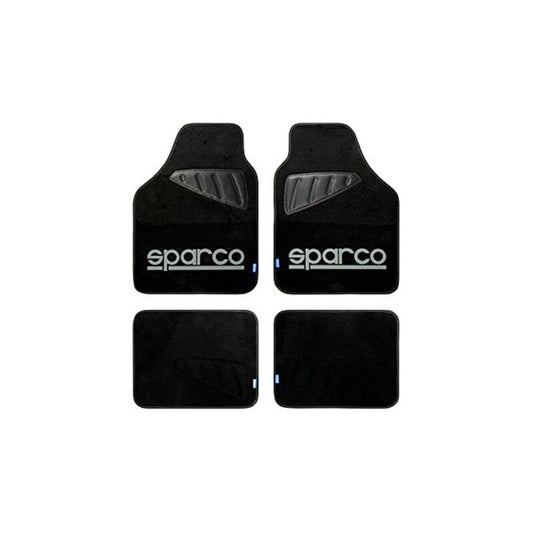 Set Tappetini Auto Sparco Universali Nero/Grigio (4 pz)