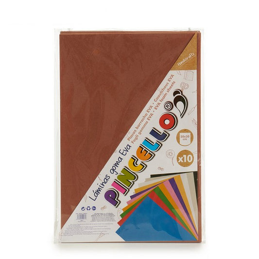 Carta Eva Gomma 10 (30 x 0,2 x 20 cm) (10 Pezzi)