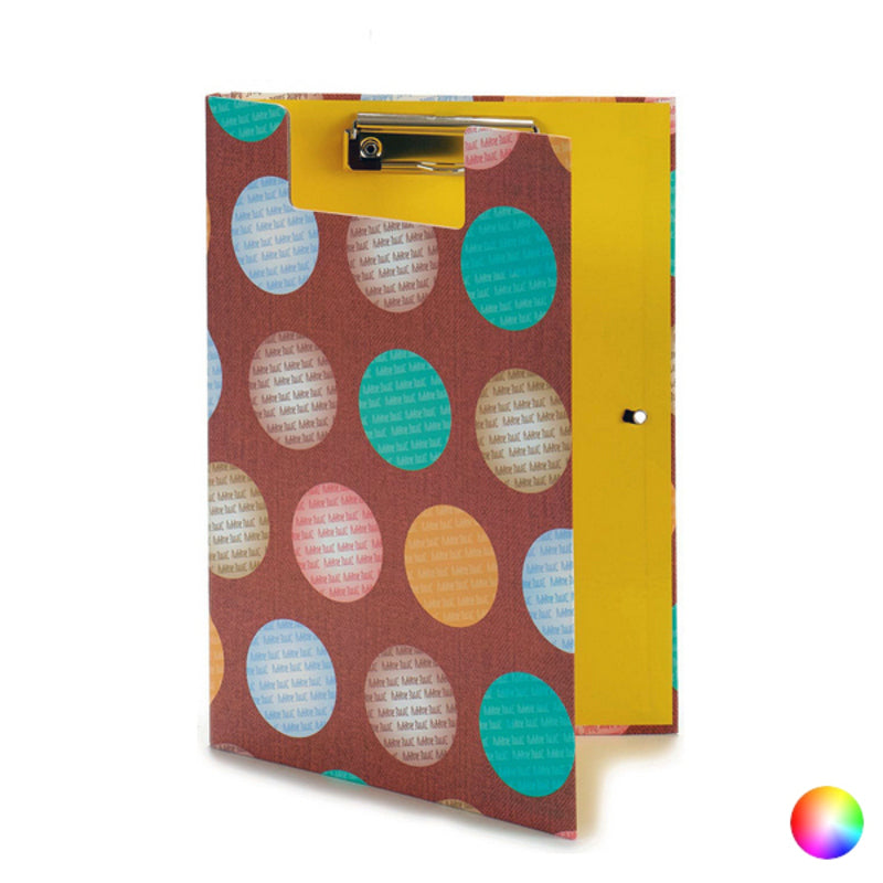 Cartella Clip A4 Con coperchio Cerchi (2 x 32 x 23 cm)