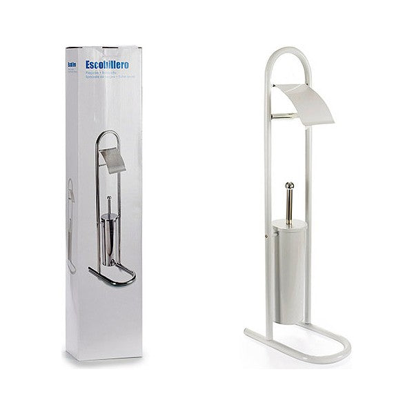 Scopino per WC Bianco (29,5 x 80 x 17 cm)