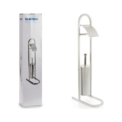Scopino per WC Bianco (29,5 x 80 x 17 cm)