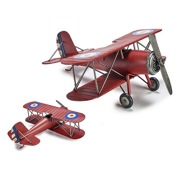 Aereo piccolo in latta (33 x 14 x 35 cm)