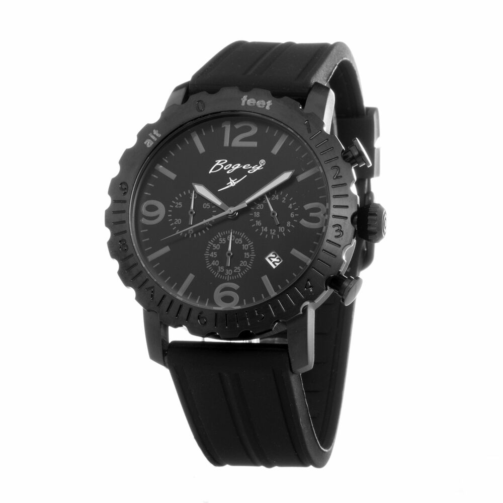 Orologio da uomo Bogey BSFS007BKBK (ø 44 mm)