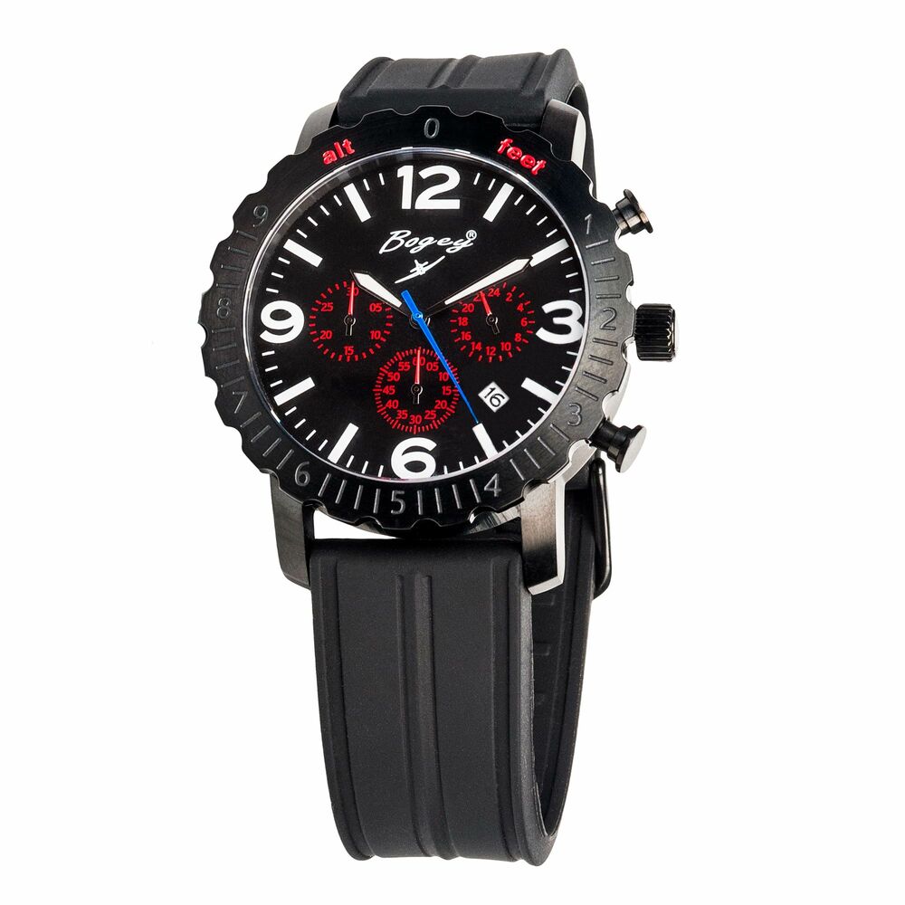 Orologio da uomo Bogey BSFS008RDBK (ø 44 mm)
