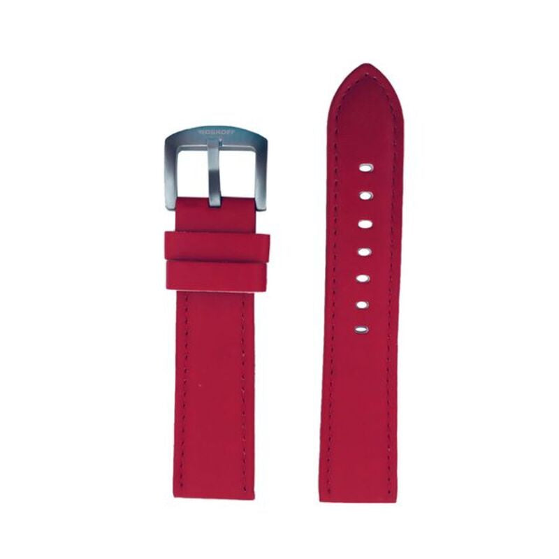 Cinturino per orologio Bobroff BFS011 Rosso (Ø 22 mm)