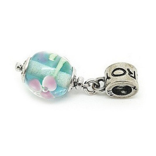 Perline da donna Viceroy VMM0109-22 Blu Rosa Argento (1 cm)