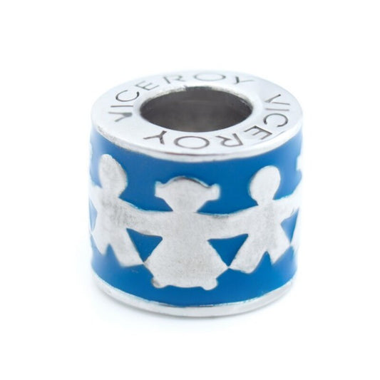 Perline da donna Viceroy VMM0302-13 Blu Argento (1 cm)