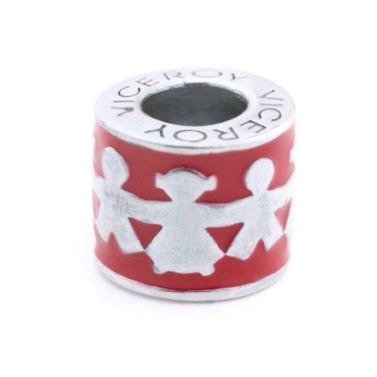 Perline da donna Viceroy VMM0303-19 Rosso Argento (1 cm)