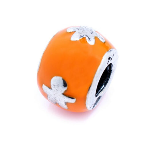 Perline Donna Viceroy VMM0093-04 Arancione (1 cm)