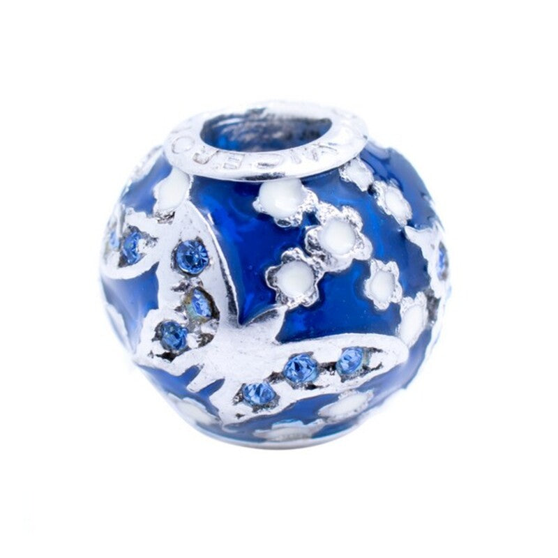 Perline da donna Viceroy VMM0232-33 Blu Bianco Argento (1 cm)