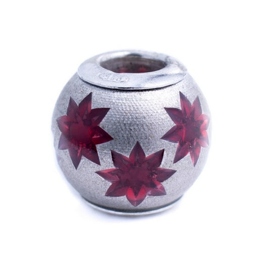 Perline da donna Viceroy VMM0243-19 Rosso Argento (1 cm)