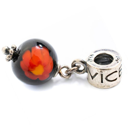 Perline da donna Viceroy VMB0033-25 Blu Rosso Arancione (1 cm)