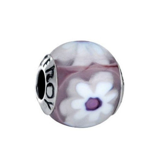 Perline da donna Viceroy VMB0003-27 Bianco Viola (1 cm)
