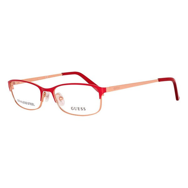Ladies'Spectacle frame Guess GU2544-072 Red Golden (ø 52 mm)