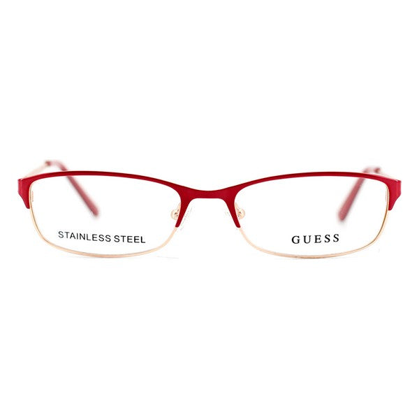 Ladies'Spectacle frame Guess GU2544-072 Red Golden (ø 52 mm)