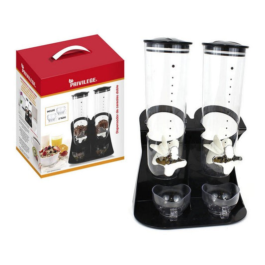 Cereal Dispenser Privilege Double Black