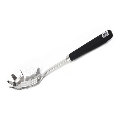 Cucchiaio Pasta Quttin Soft Acciaio Inox Nero