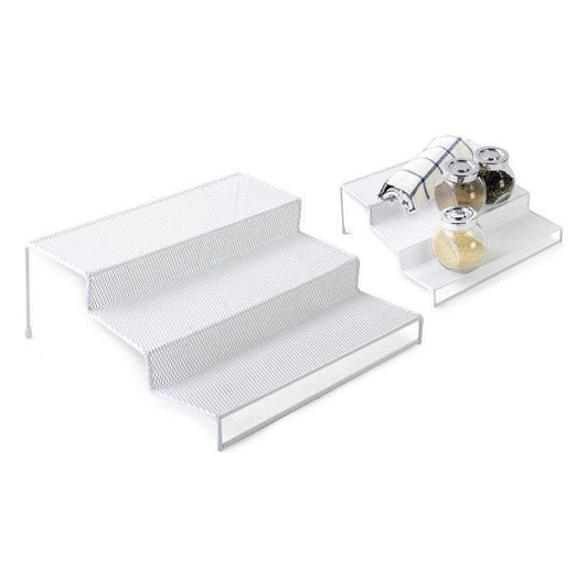 Organizer Multiuso Confortime Metallo Bianco (26,5 x 25,5 x 10,5 cm)