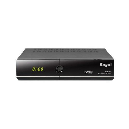 Ricevitore satellitare Engel RS8100Y HD PVR Nero