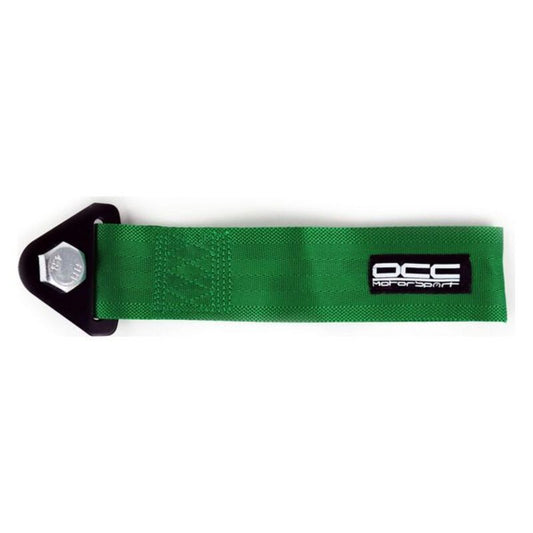 Nastro traino OCC Motorsport 3000 kg 15mm Verde