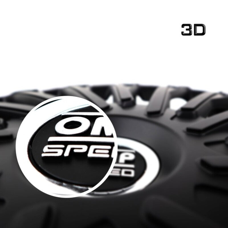 Coprimozzo OMP Stinger Speed ​​Nero 14" (4 ud)