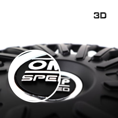 Coprimozzo OMP Stinger Speed ​​Nero 14" (4 ud)