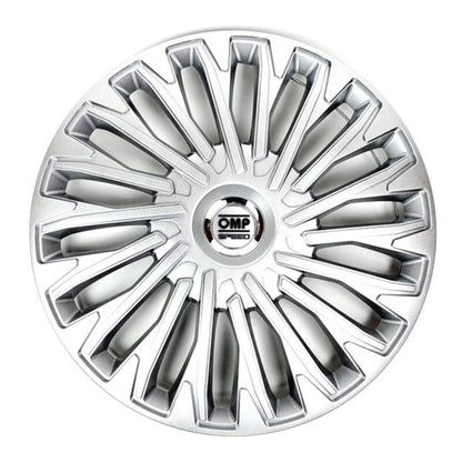 Copricerchio OMP Stinger Speed ​​Argento 13" (4 ud)