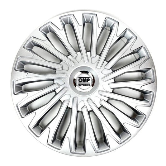Copricerchio OMP Stinger Speed ​​Argento 16" (4 ud)