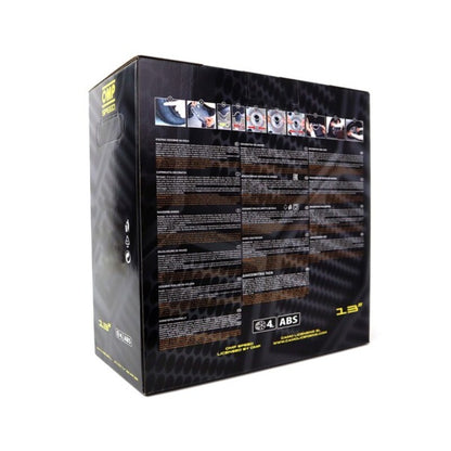 Copricerchio OMP Stinger Speed ​​Nero Argento 13" (4 ud)