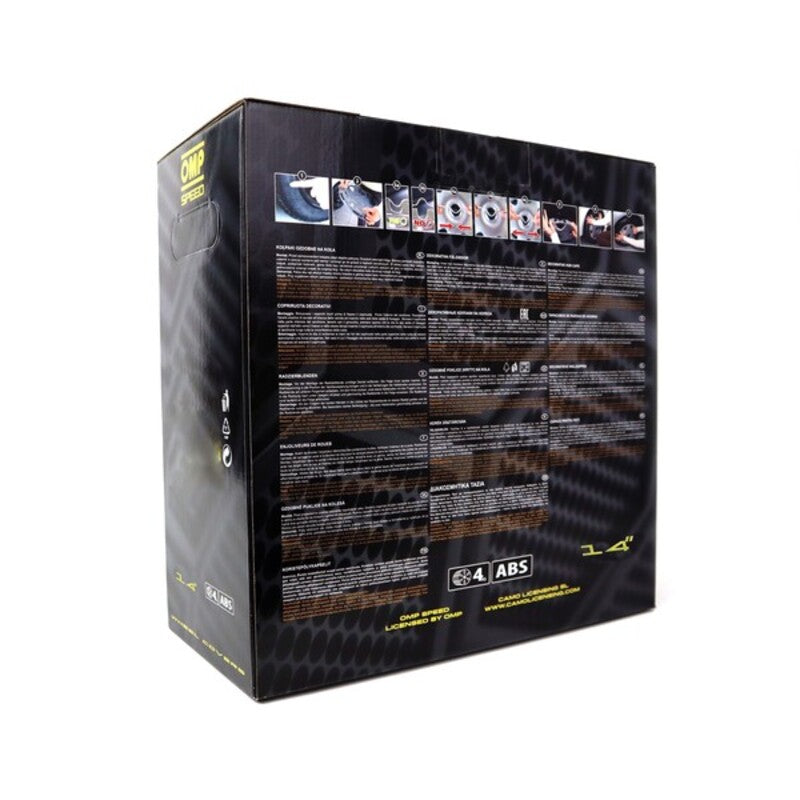 Copricerchio OMP Magnum Speed ​​Nero 14" (4 ud)