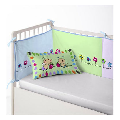 Protezione per lettino Cool Kids Patch Garden (60 x 60 x 60 + 40 cm)