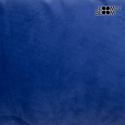 Cushion Velvet (30 x 50 x 10 cm) Polyester Blue