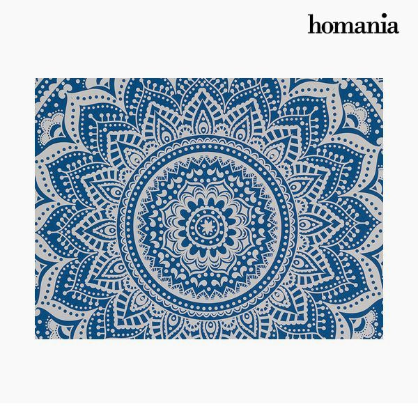 Quadro Mandala Blu (69 x 4 x 97 cm) di Homania