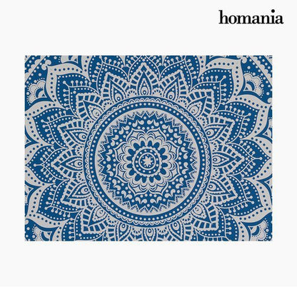 Quadro Mandala Blu (69 x 4 x 97 cm) di Homania